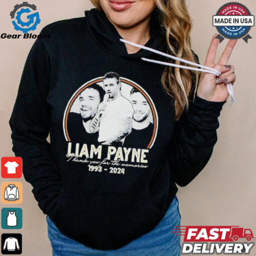 Liam payne 1993 2024 thank you for the memories shirt