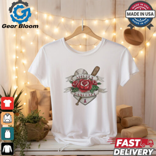 Los Angeles Angels Tattoo Rose 2024 Shirt