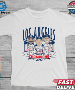 Los Angeles Baseball League Champions Caricatures T Shirt