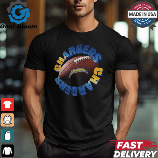 Los Angeles Chargers Spiral Heavyweight T Shirt