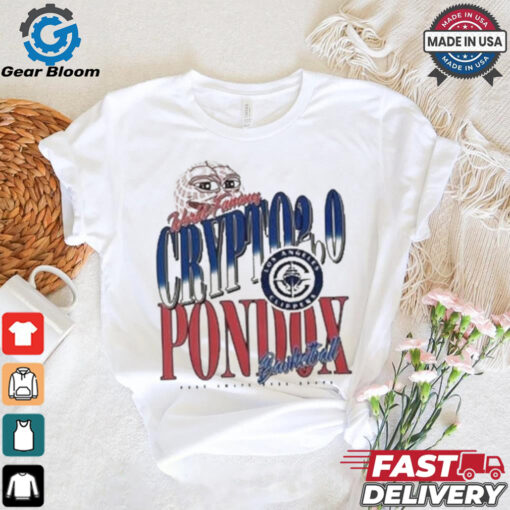 Los Angeles Clippers World Famous Crypto Pondox Basketball T Shirts