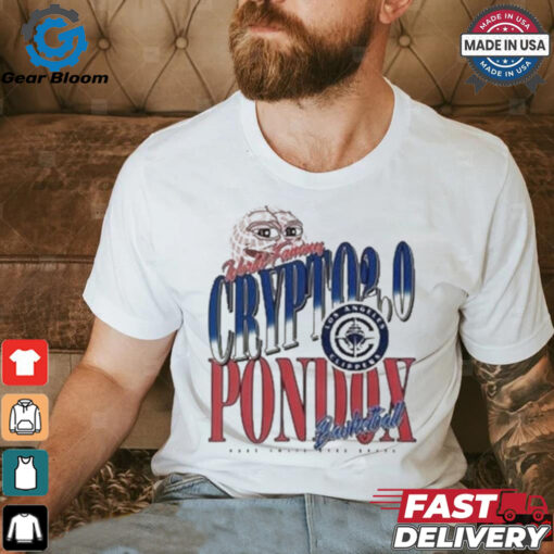 Los Angeles Clippers World Famous Crypto Pondox Basketball T Shirts