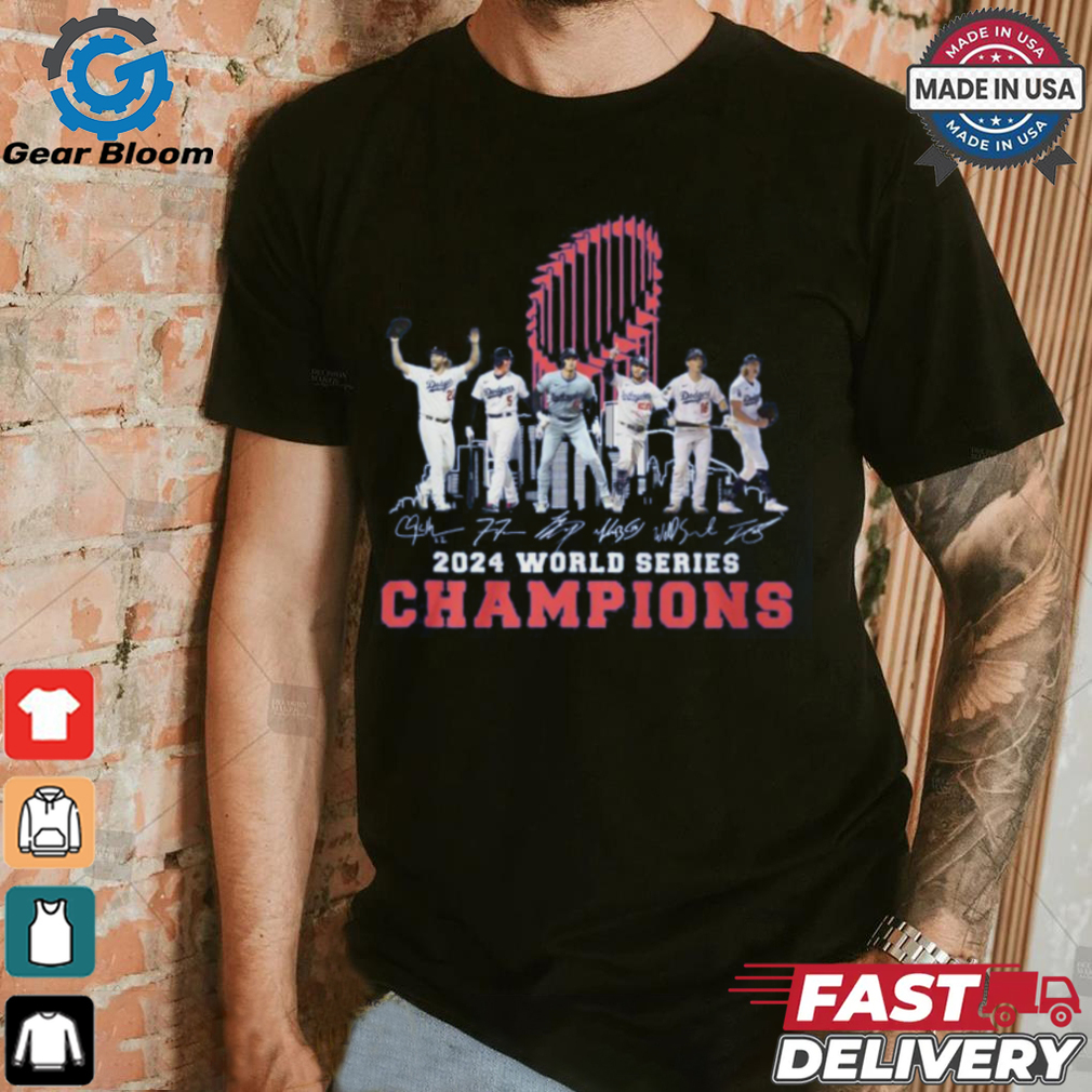 Los Angeles Dodgers 2024 World Series Champions T Shirt Los Angeles Dodgers 2024 World Series Champions T Shirt