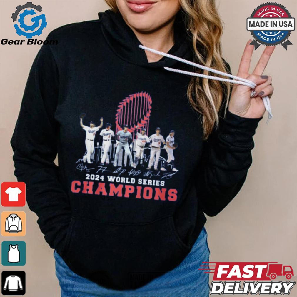 Los Angeles Dodgers 2024 World Series Champions T Shirt Los Angeles Dodgers 2024 World Series Champions T Shirt