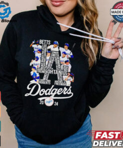 Los Angeles Dodgers 2024 team players shirt