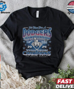 Los Angeles Dodgers '47 2024 World Series Champions It's Time T Shirt