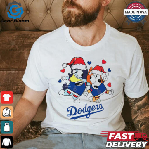 Los Angeles Dodgers Bluey Christmas 2024 shirt