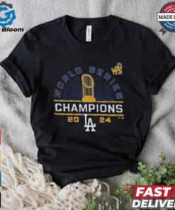 Los Angeles Dodgers Fanatics Youth 2024 World Series Champions Wild Pitch T Shirt