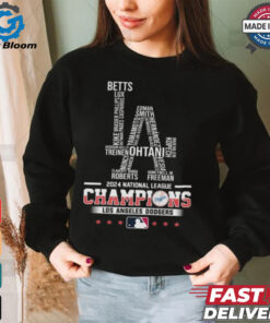 Los Angeles Dodgers LA Champs National League Champions 2024 T Shirt