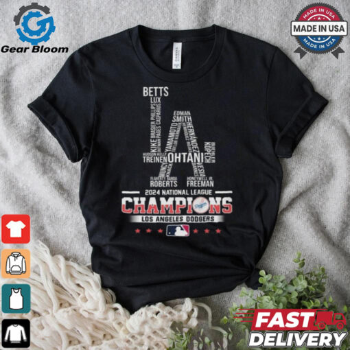 Los Angeles Dodgers LA Champs National League Champions 2024 T Shirt