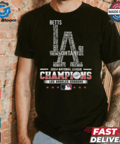 Los Angeles Dodgers LA Champs National League Champions 2024 T Shirt