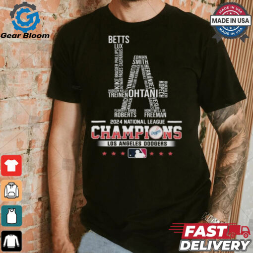 Los Angeles Dodgers LA Champs National League Champions 2024 T Shirt