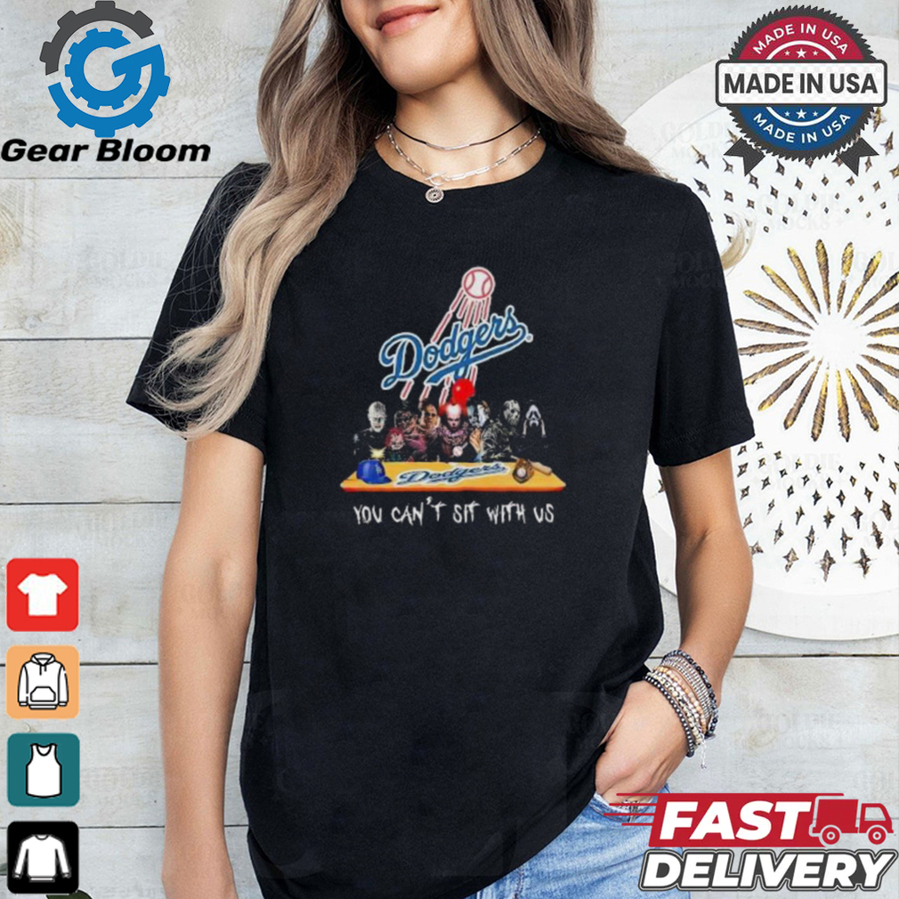 Los Angeles Dodgers MLB Horror Movies Halloween You Can’t Sit With Us 2024 Shirt Los Angeles Dodgers MLB Horror Movies Halloween You Can’t Sit With Us 2024 Shirt