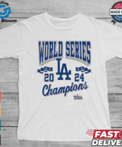 Los Angeles Dodgers Mitchell & Ness Cream 2024 World Series Champions Shirt