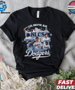 Los Angeles Dodgers National League Champions 2024 Live Breath Blue Shirt