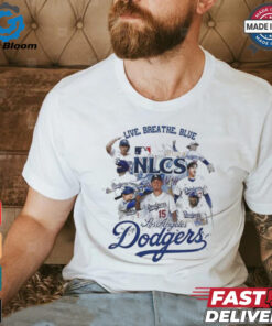 Los Angeles Dodgers National League Champions 2024 Live Breath Shirt