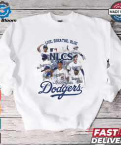 Los Angeles Dodgers National League Champions 2024 Live Breath Shirt