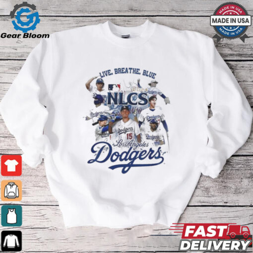 Los Angeles Dodgers National League Champions 2024 Live Breath Shirt