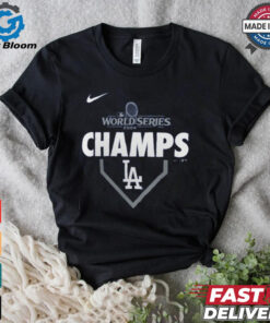 Los Angeles Dodgers Nike Royal 2024 World Series Champions Lock Up T Shirt
