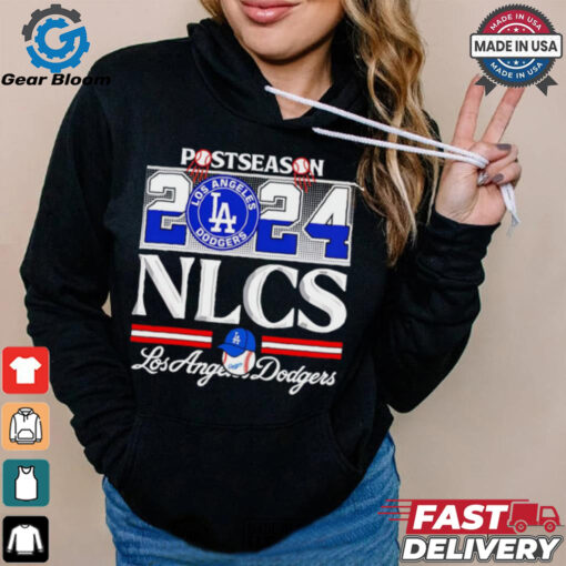 Los Angeles Dodgers Postseason 2024 NLCS logo shirt