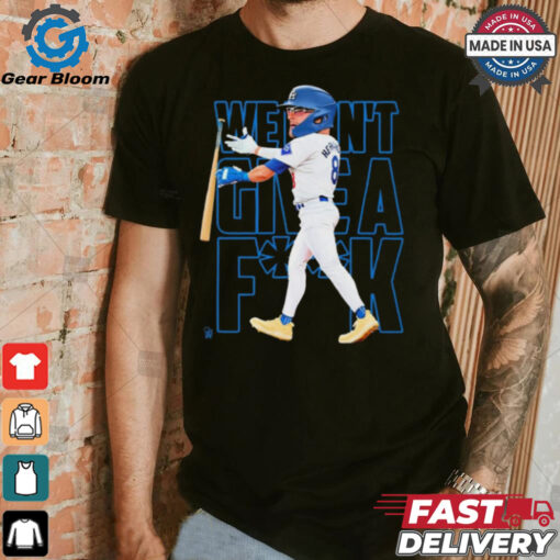 Los Angeles Dodgers We Don’t Give A Fuck Kike Hernandez Cartoon t shirt