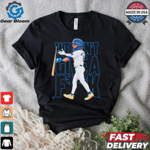 Los Angeles Dodgers We Don’t Give A Fuck Kike Hernandez Cartoon t shirt