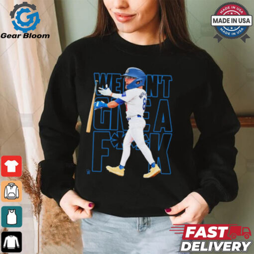 Los Angeles Dodgers We Don’t Give A Fuck Kike Hernandez Cartoon t shirt