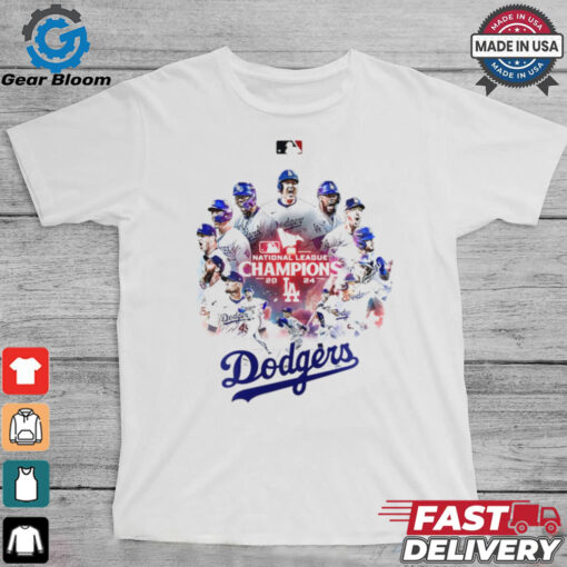 Los Angeles Dodgers team 2024 World Series Champions graphic shirt