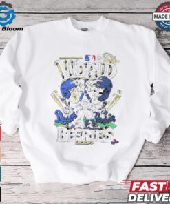 Los Angeles Dodgers vs New York Yankees World Beeries 2024 cartoon shirt