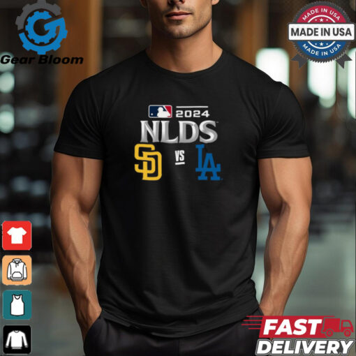 Los Angeles Dodgers vs. Padres 2024 MLB NLDS Bound T Shirt