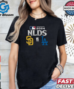 Los Angeles Dodgers vs. Padres 2024 MLB NLDS Bound T Shirt