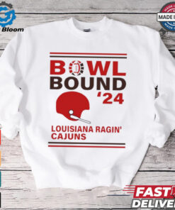 Louisiana Ragin’ Cajuns 2024 Bowl Bound Helmet Shirt