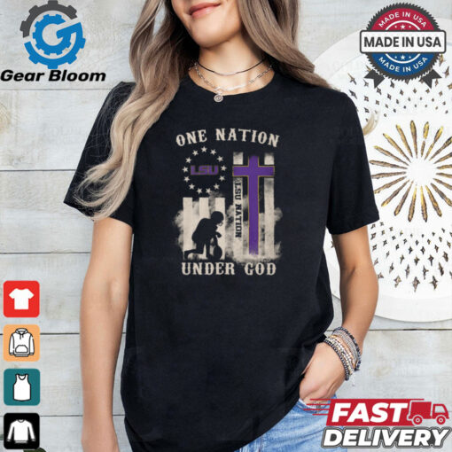 Lsu Nation Under God Shirt