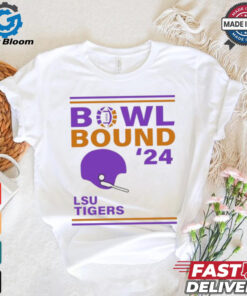 Lsu Tigers 2024 Bowl Bound Helmet Shirt