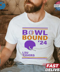 Lsu Tigers 2024 Bowl Bound Helmet Shirt