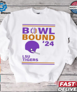 Lsu Tigers 2024 Bowl Bound Helmet Shirt