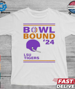 Lsu Tigers 2024 Bowl Bound Helmet Shirt