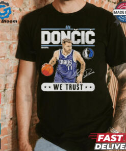 Luka doncic Dallas mavericks trust signature shirt
