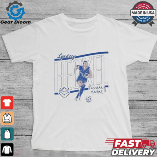 Lyndsey Heckel Saint Louis Billikens signature player cartoon shirt