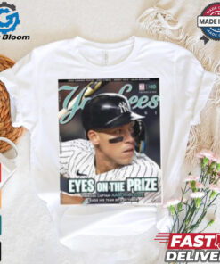 MLB Aaron Judge Eyes On The Prize New York Yankees Captain Leads His Team Into October 2024 T shirt