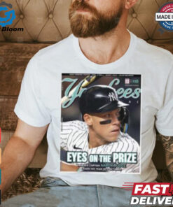 MLB Aaron Judge Eyes On The Prize New York Yankees Captain Leads His Team Into October 2024 T shirt