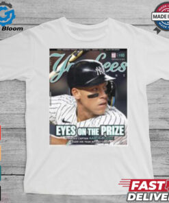 MLB Aaron Judge Eyes On The Prize New York Yankees Captain Leads His Team Into October 2024 T shirt