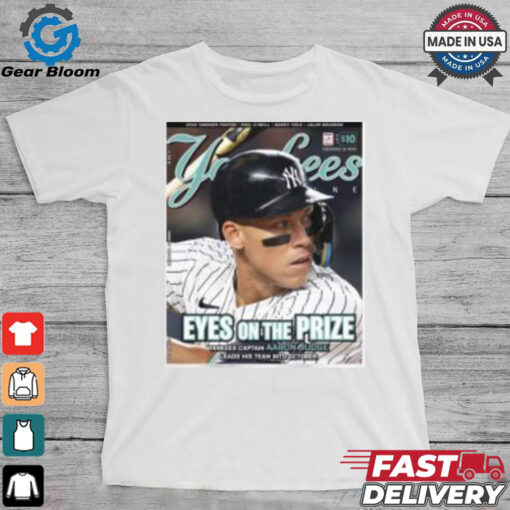 MLB Aaron Judge Eyes On The Prize New York Yankees Captain Leads His Team Into October 2024 T shirt