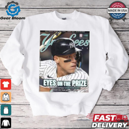 MLB Aaron Judge Eyes On The Prize New York Yankees Captain Leads His Team Into October 2024 T shirt