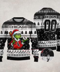 MLB Chicago White Sox Grinch Christmas Sweater Design