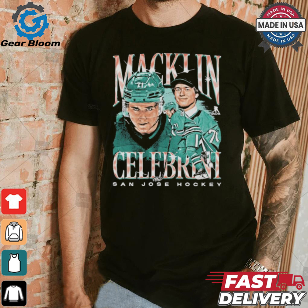 Macklin celebrini san jose vintage shirt Macklin celebrini san jose vintage shirt