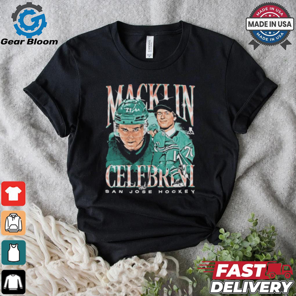 Macklin celebrini san jose vintage shirt Macklin celebrini san jose vintage shirt