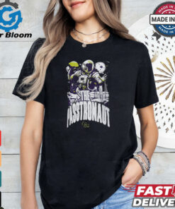 Majestic Threads Joshua Dobbs Black Minnesota Vikings The Passtronaut T Shirt