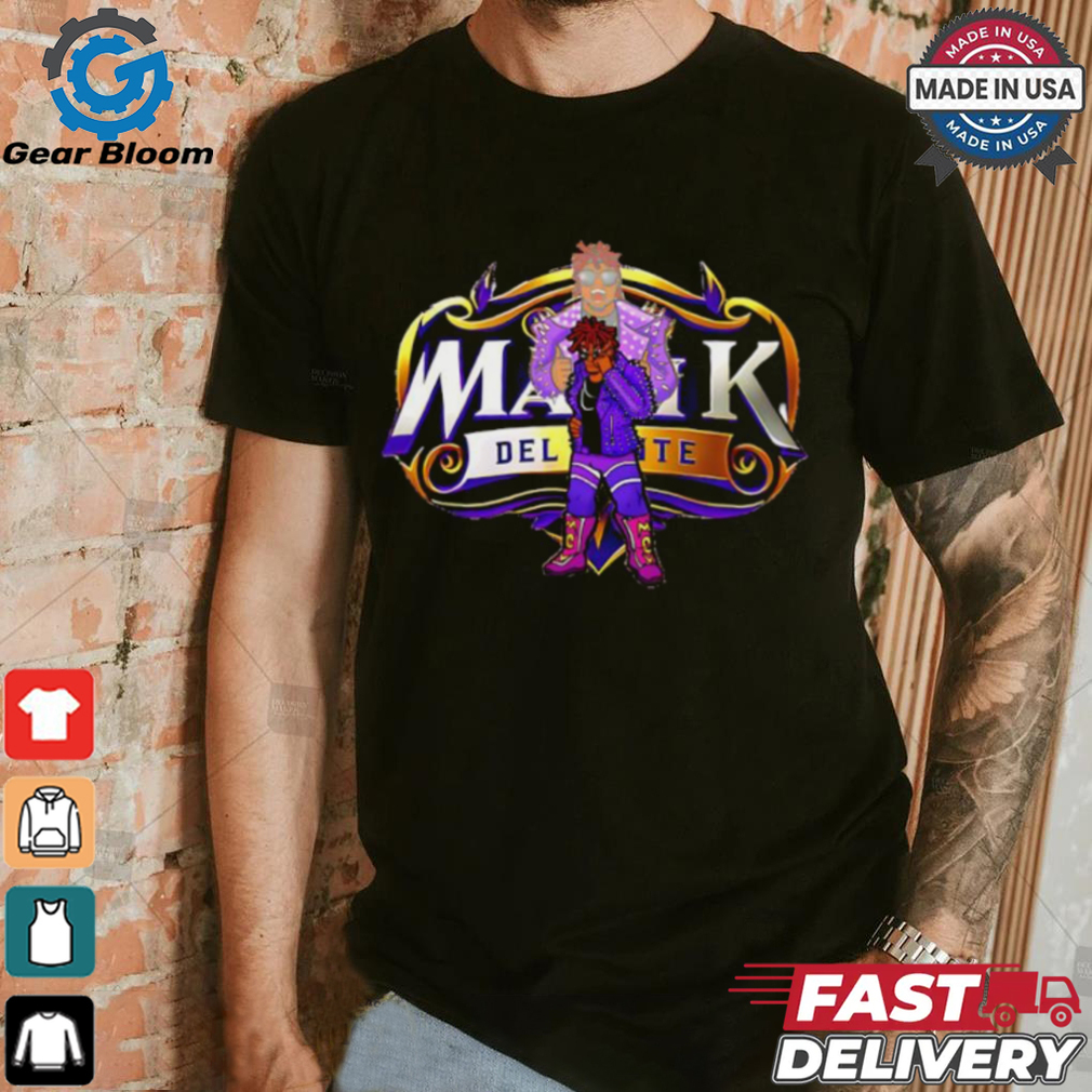 Malik Del Vontè logo shirt Malik Del Vontè logo shirt
