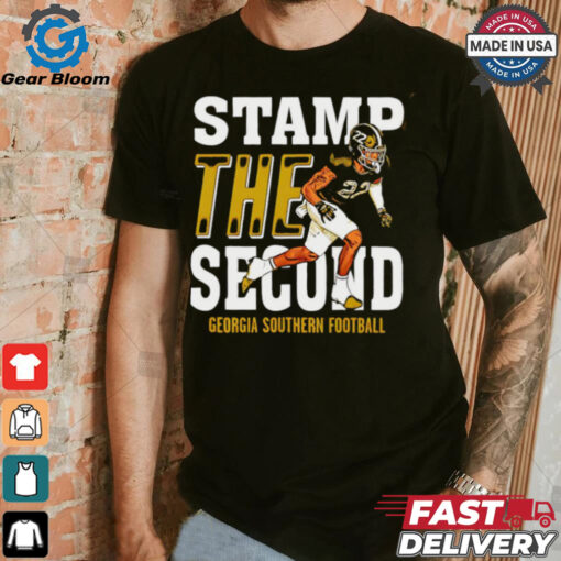 Marc Stampley Georgia Southern Eagles stamp the second shirt